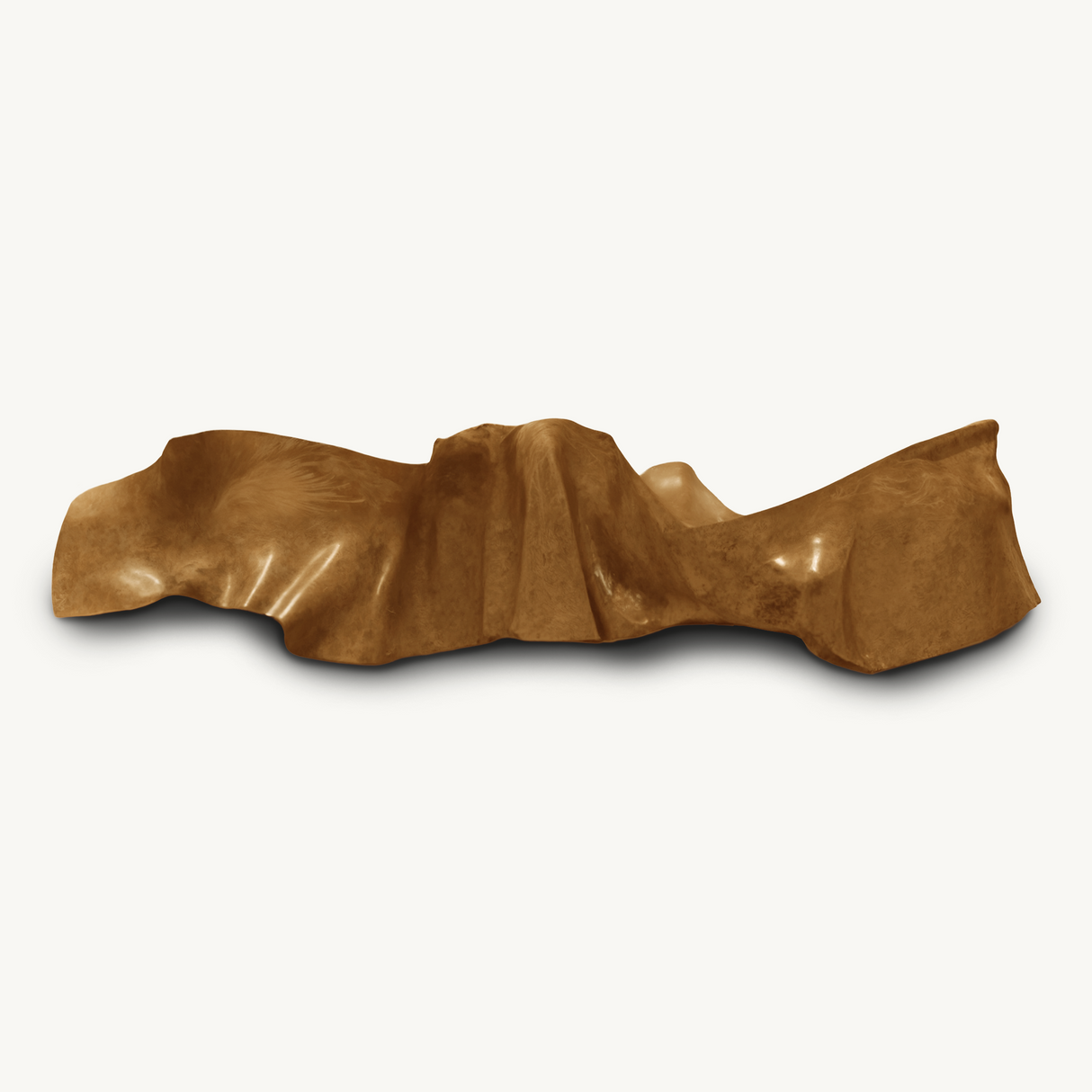 Organic Modern Wall Sculpture Abstract Carved Art Panel For Living Room And Reception
