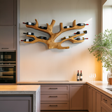 Artistic Wine Holder Wall Rack For Home Bar