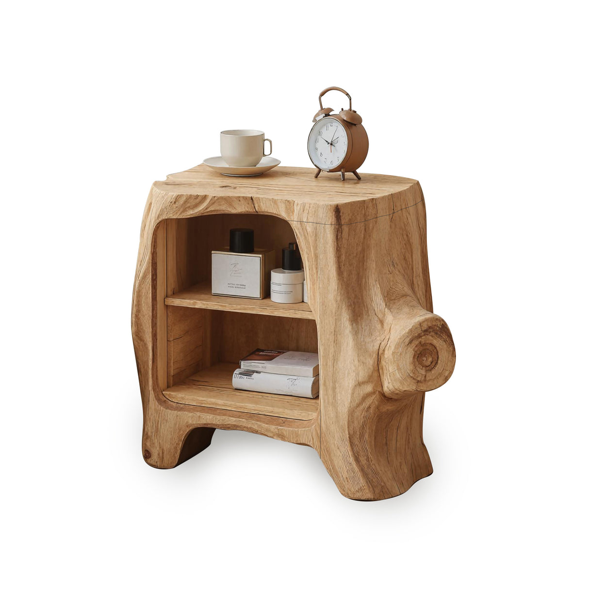Handcrafted Wooden Nightstand For Unique Bedroom Appeal