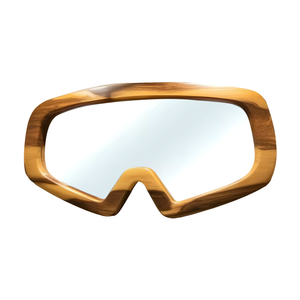 Artistic Goggle Shaped Mirror For Modern Bathroom Vanity