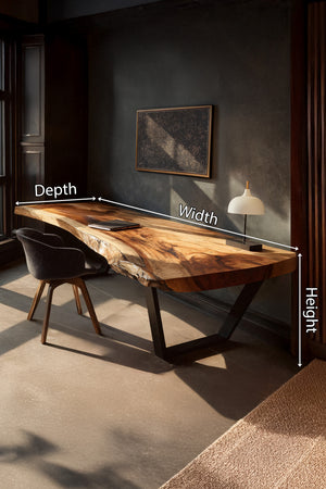 Modern Solid Wood Desk For Bedroom Furniture