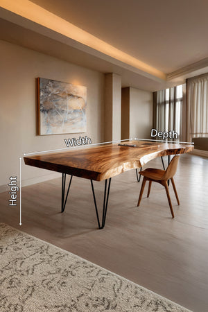 Farmhouse Wooden Tabletop For Rustic Home Decor