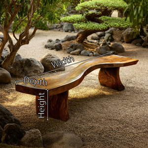 Handmade Wooden Entryway Bench For Hallway Seating