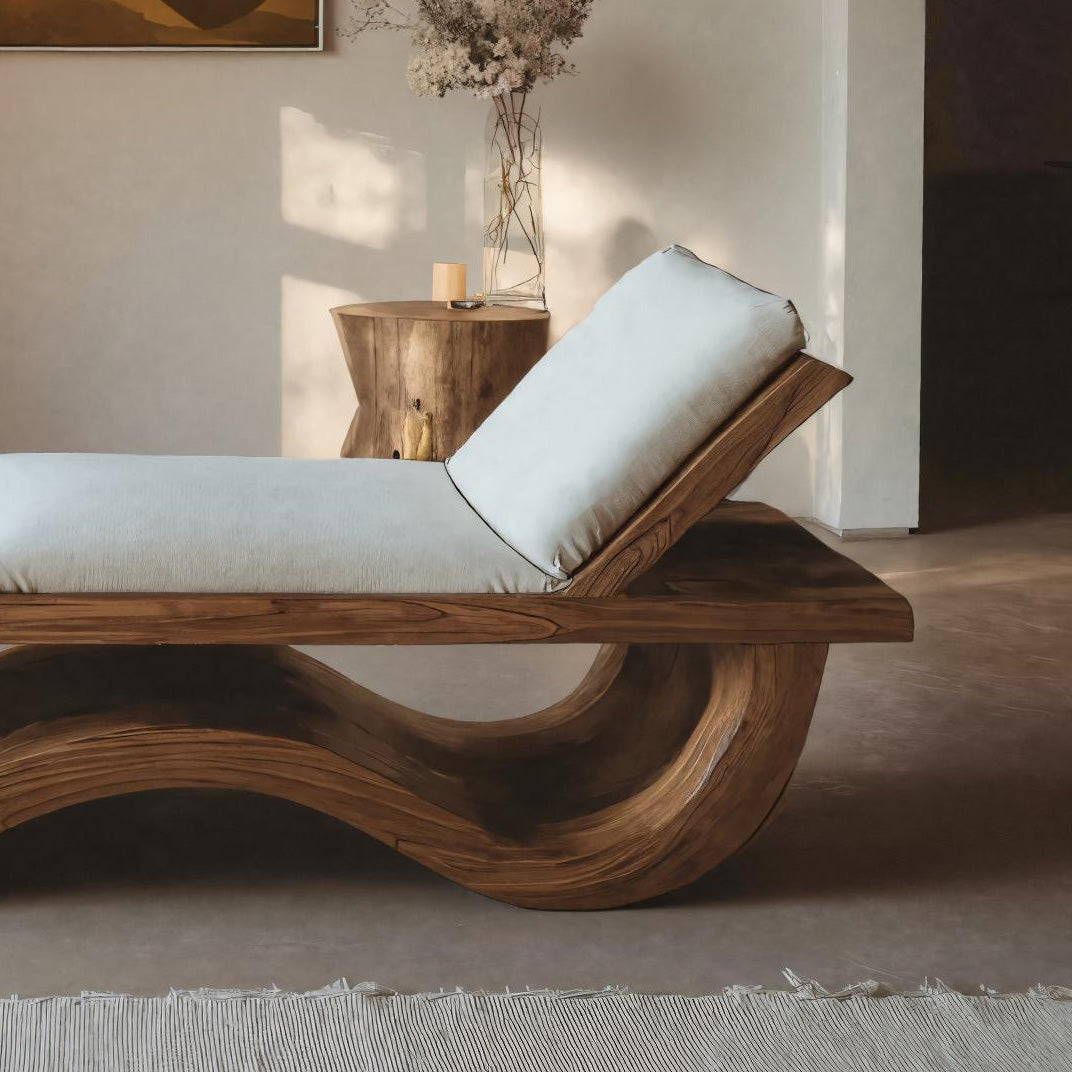 Organic Lounge Chair For Living Room Or Bedroom