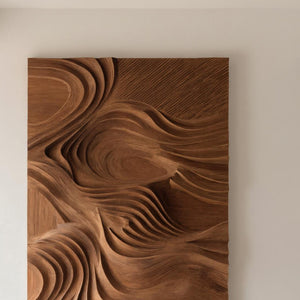 Organic Handcrafted Wall Art Panel For Home Interior