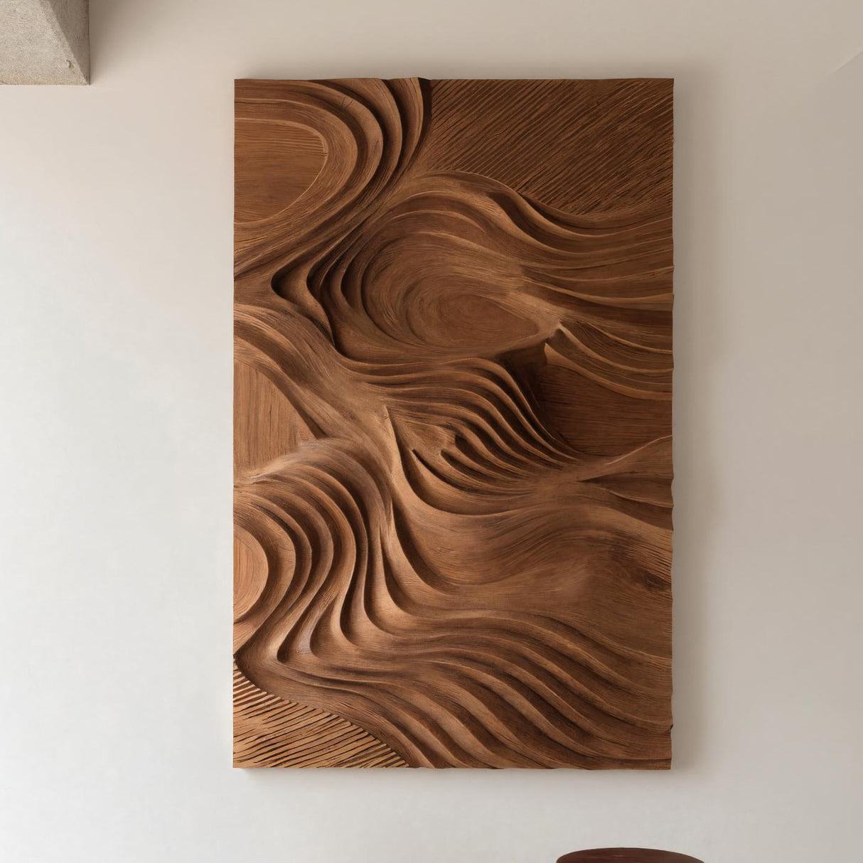 Organic Handcrafted Wall Art Panel For Home Interior