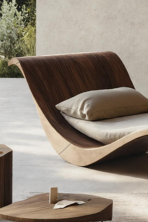 Handcrafted Solid Wood Garden Daybed For Entryway Furniture Style