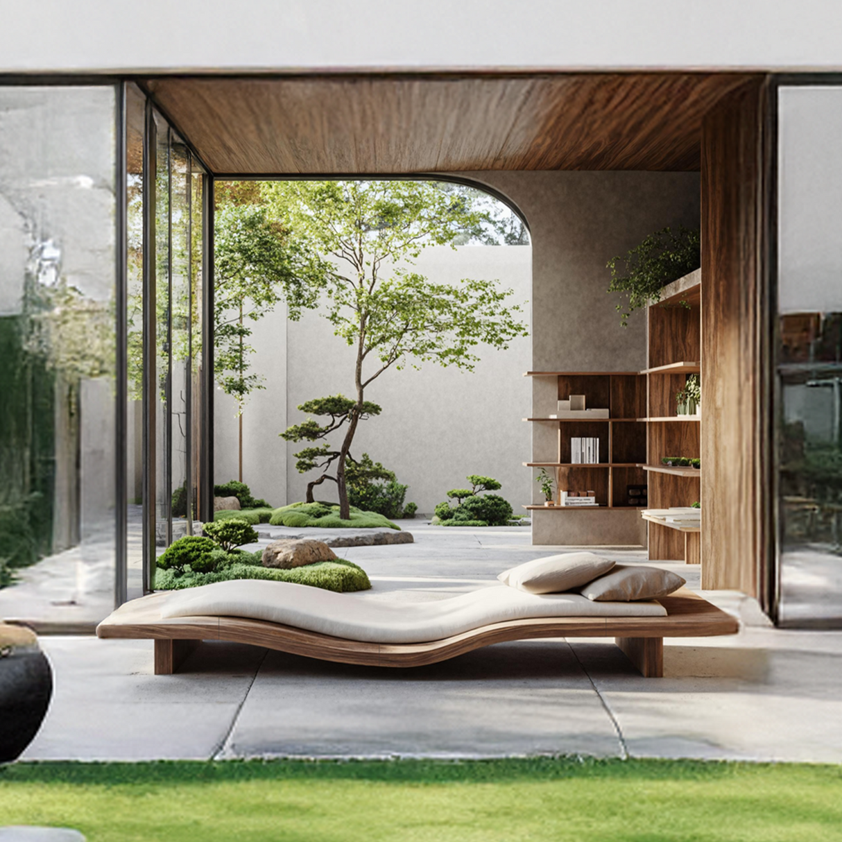 Rustic Farmhouse Wooden Daybed For Entryway Furniture Decoration