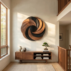 Mid Century Abstract Wall Art For Living Room Decor