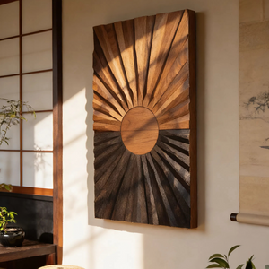 Modern Sculptural Wall Sculpture For Entryway Accent