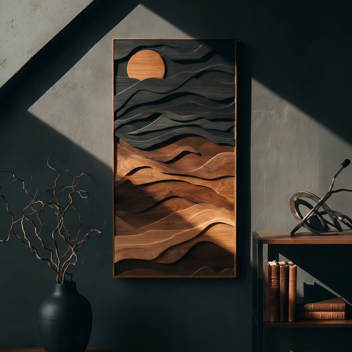 Minimalist Organic Wall Art For Lounge And Living Display