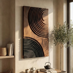 Modern Abstract Wall Art Panel For Dining Room Display