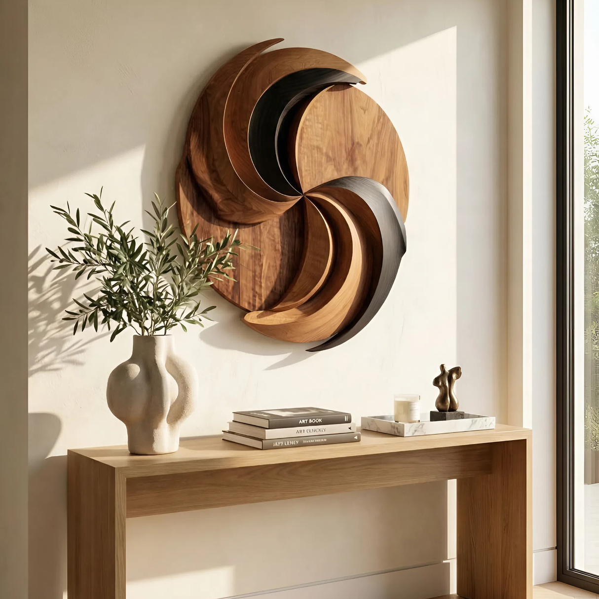 Modern Abstract Wall Art For Entryway And Hallway Decor