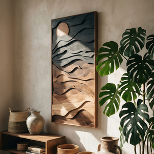 Minimalist Organic Wall Art For Lounge And Living Display
