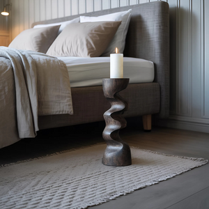 Rustic Candle Stick For Bedroom Cozy Ambience Styling