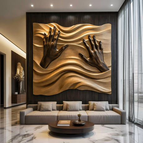Farmhouse 3D Wood Wall Art For Furniture Decor Upgrade