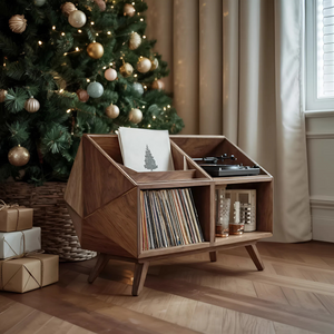 Modern Record Stand For Living Room Vinyl Storage Christmas
