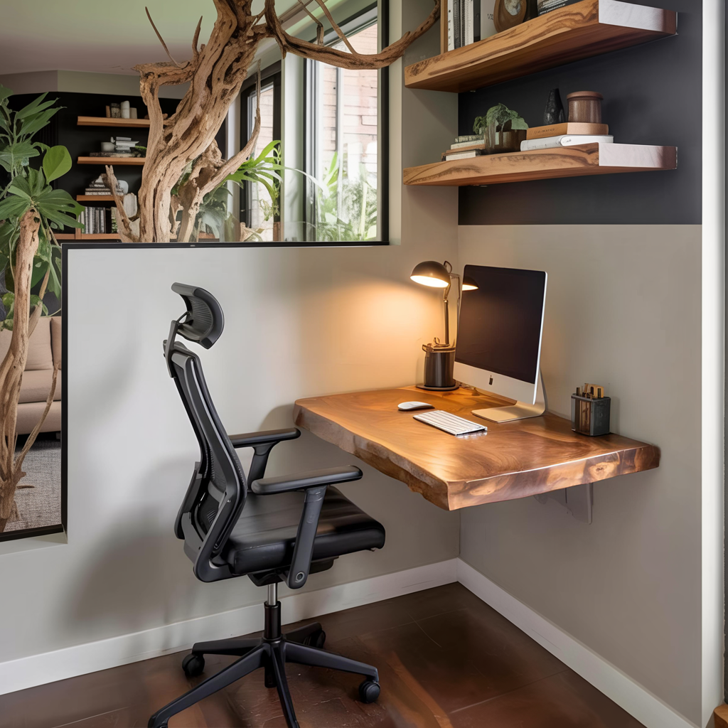 Modern Floating Desk For Home Office Use