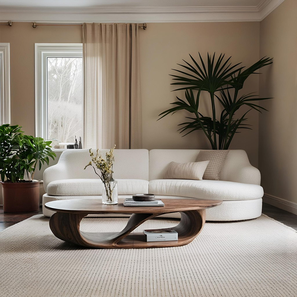 Rustic Coffee Table For Handmade Furniture Decor