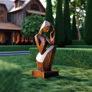 Handcrafted 3D Wood Art For Outdoor Nature Theme Setting