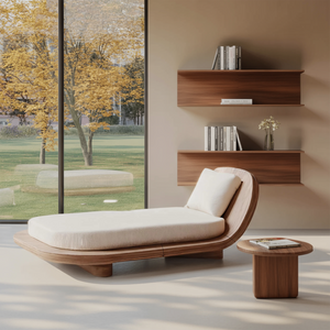 Handcrafted Wooden Daybed For Patio Furniture And Outdoor Decor