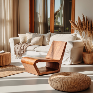Handcrafted Accent Chair For Bedroom Decor Touch