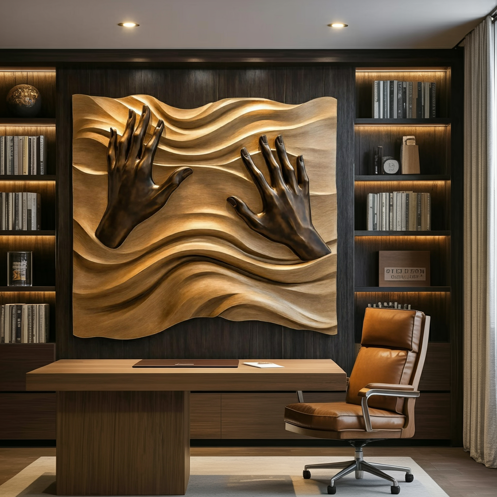 Farmhouse 3D Wood Wall Art For Furniture Decor Upgrade