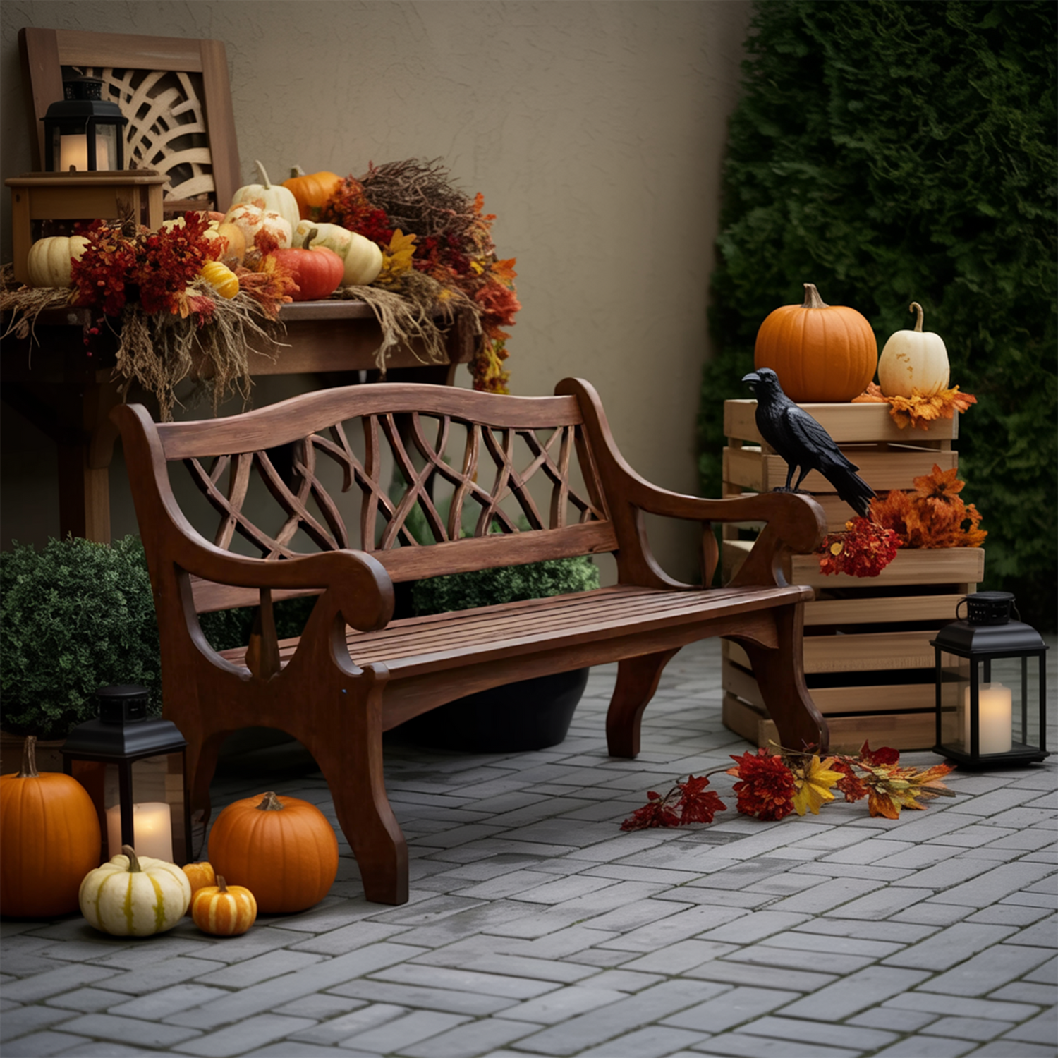 Mid Century Wooden Bench For Stylish Living Room Furniture Decor