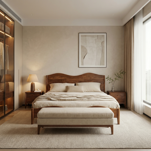 Luxury Set Headboard And Bed Frame For Bedroom