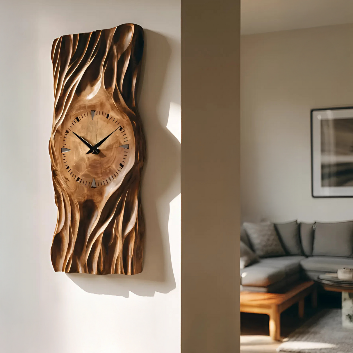 Modern Minimal Wall Clock For Living Room