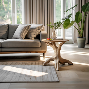 Farmhouse Wooden End Table For Furniture Decor Practical And Stylish