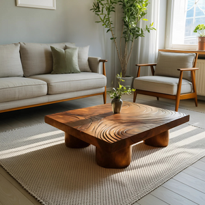 Modern Handcrafted Abstract Coffee Table For Living Room Decor