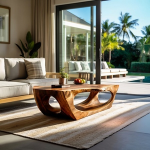 Contemporary Sculpture Coffee Table For Modern Home
