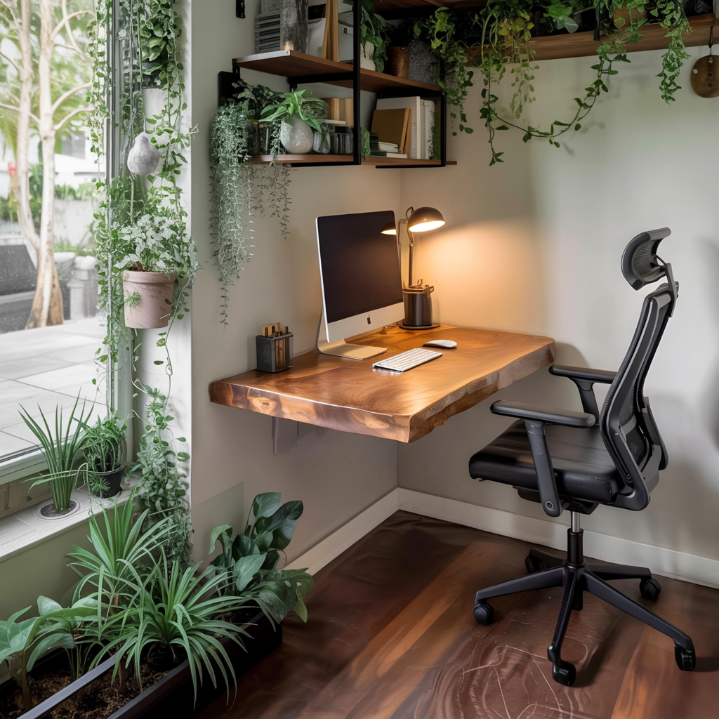 Modern Floating Desk For Home Office Use