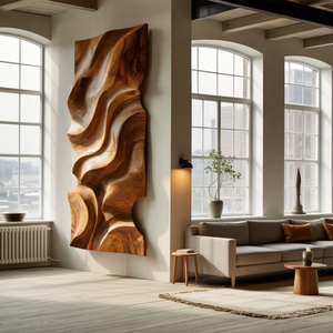 Modern Organic Wall Decor Art Piece For Living Room