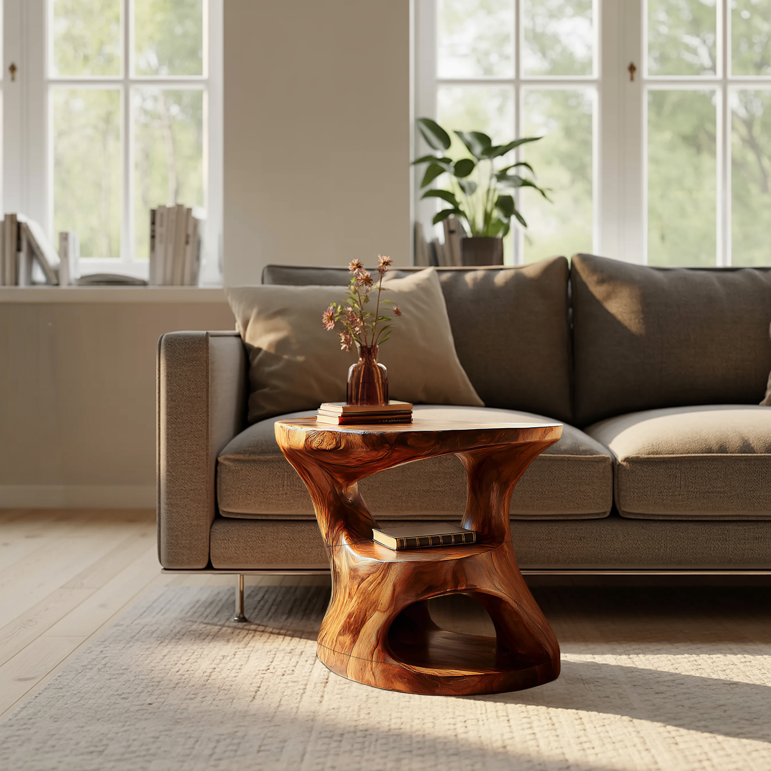 Unique Side Table For Living Room Or Office Spaces