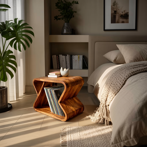 Modern Wooden Side Table For Stylish Living Room