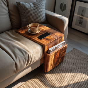 Modern Wooden Armrest For Cozy Living Room Style