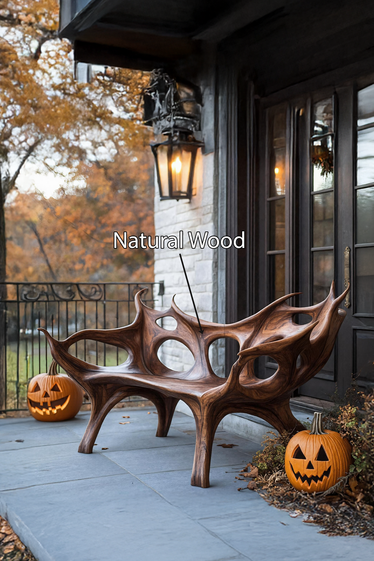 Mid Century Halloween Patio Chair For Unique Halloween Home Decor