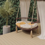 Boho Round Swing Chair For Porch Or Garden