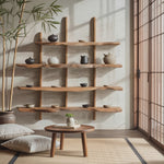 Rustic Live Edge Floating Shelf For Living Room Use