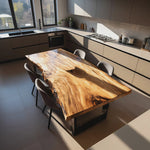 Dining Room Mid Century Solid Wood Dining Table Classic