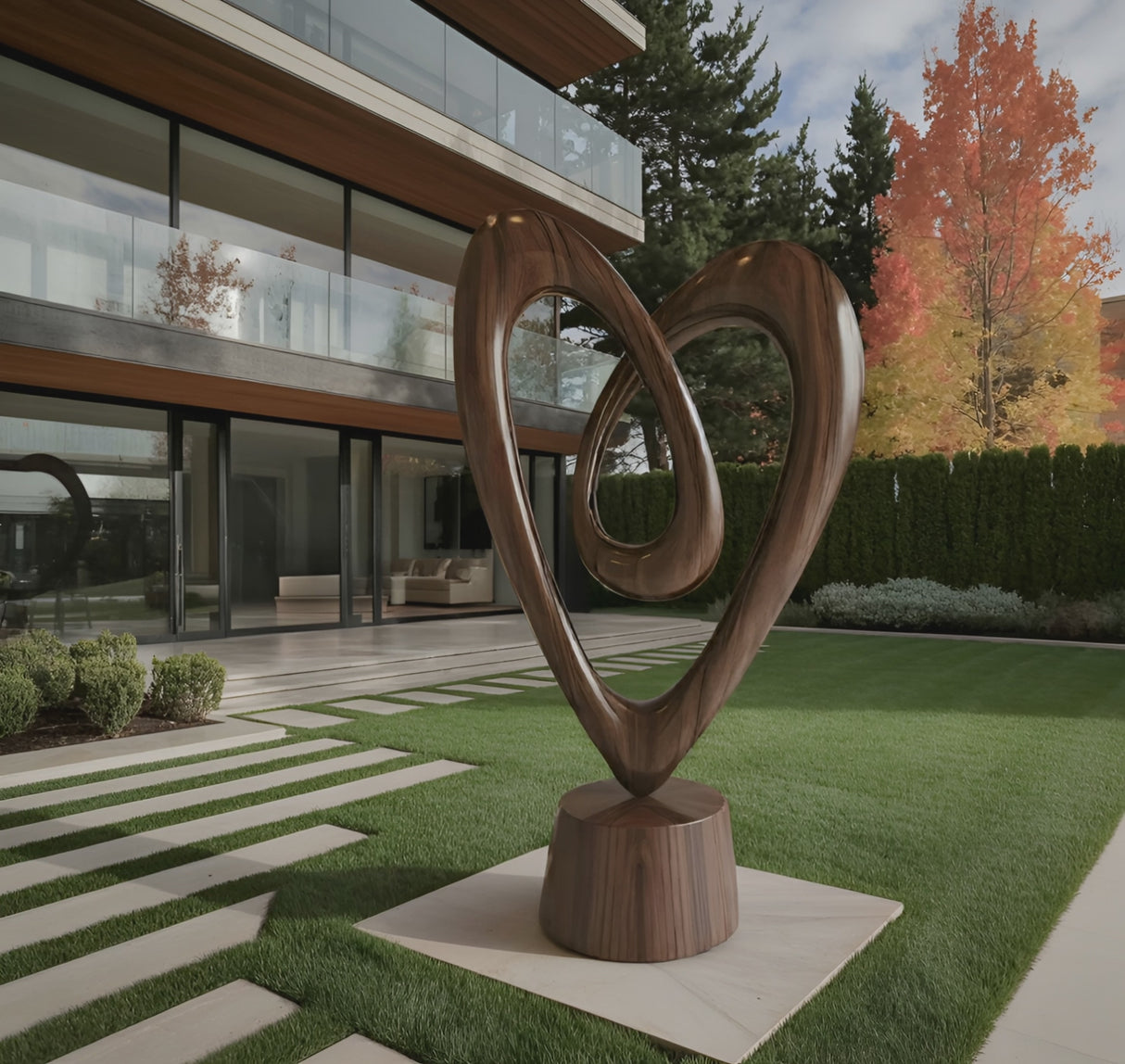 Rustic 3D Wood Art For Living Room Interior Wall Accent