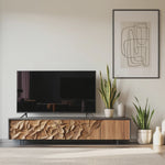 Farmhouse TV Cabinet For Cozy Living Room Design