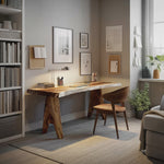 Modern Wooden Desk For Home Study And Creative Space