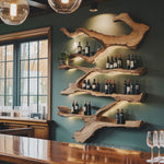 Farmhouse Wine Holder For Furniture Wine Rack Display