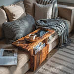 Modern Live Edge Armrest For Elegant Living Room