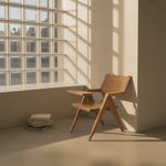 Modern Minimalist Outdoor Lounge Chair For Patio And Balcony