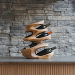 Farmhouse Wine Holder For Furniture Cozy Look Shelf