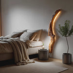 Organic Wall Sconce Curved For Bedroom Or Entryway Decor